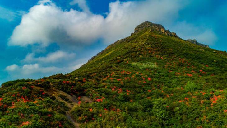 10月9日優(yōu)時通物流組織員工游玩萍鄉(xiāng)武功山